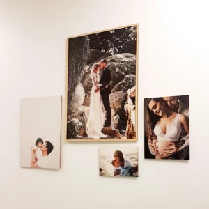 Custom Photo Wall, UV Printed on Wood