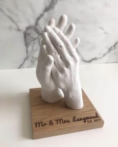 Engraved Hand Casting Kit