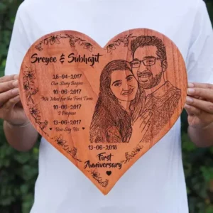Engraved Photo on Wood