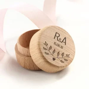 engraved ring box
