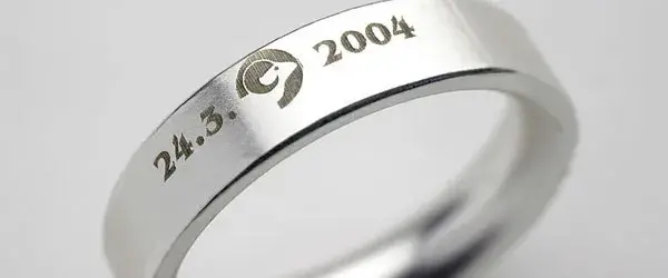 Laser engraving - couple rings